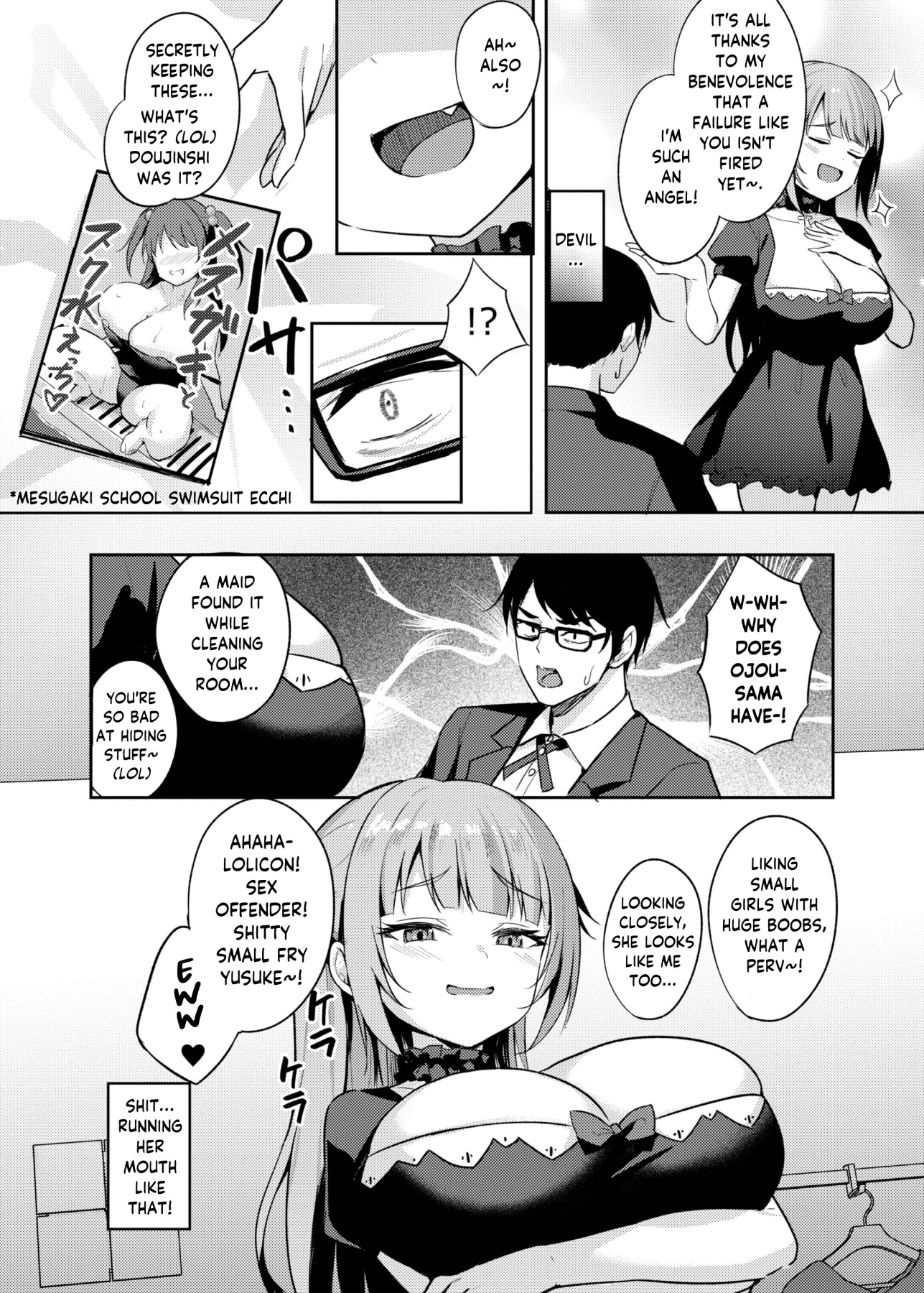 Hentai Manga Comic-The Bratty Lady wants Correction-Read-5